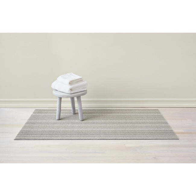 Skinny Stripe Shag Floor Mat, Birch - Rugs - 2