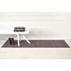 Skinny Stripe Shag Floor Mat, Mulberry - Rugs - 5