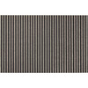 Breton Stripe Shag Floor Mat, Gravel - Rugs - 1 - thumbnail