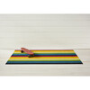 Bold Stripe Shag Floor Mat, Multi - Rugs - 2