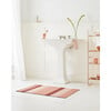 Bold Stripe Shag Floor Mat, Peach - Rugs - 3