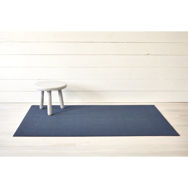 Breton Stripe Shag Floor Mat, Blueberry - Rugs - 4