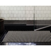 Breton Stripe Shag Floor Mat, Gravel - Rugs - 6 - thumbnail