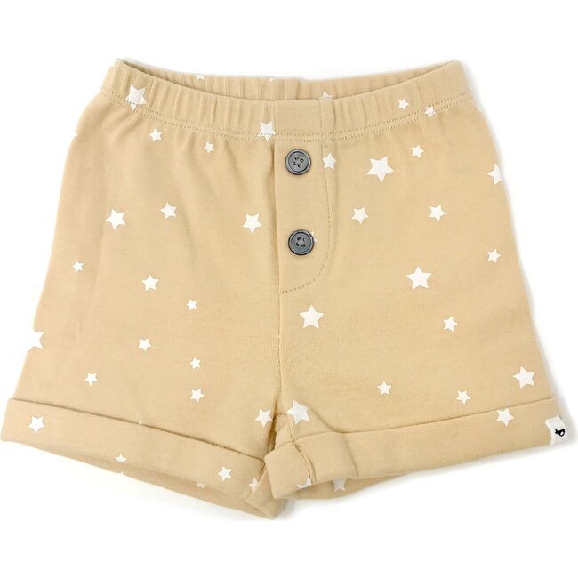 Noah Shorts - White Mini Stars - Honey