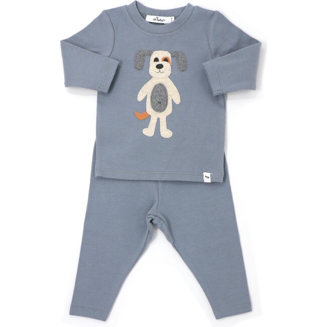 Two Piece Set - Ragdoll Puppy - Fog - Mixed Apparel Set - 1