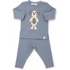 Two Piece Set - Ragdoll Puppy - Fog - Mixed Apparel Set - 1 - thumbnail