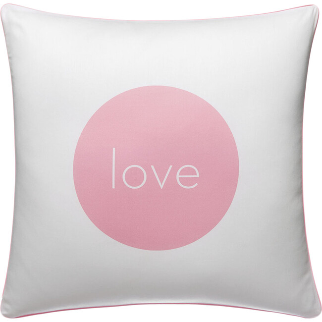 Jr. Decorative Pillow, Pink Dot - Decorative Pillows - 1