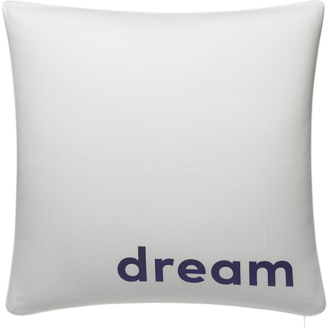 Jr. Decorative Pillow, Classic Navy Pin Dot - Decorative Pillows - 1 - zoom