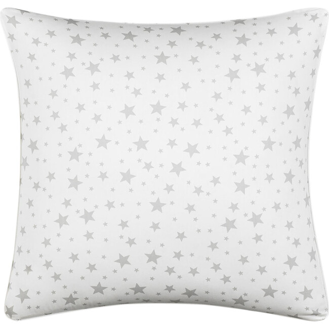 Jr. Decorative Pillow, Grey Star - Decorative Pillows - 2