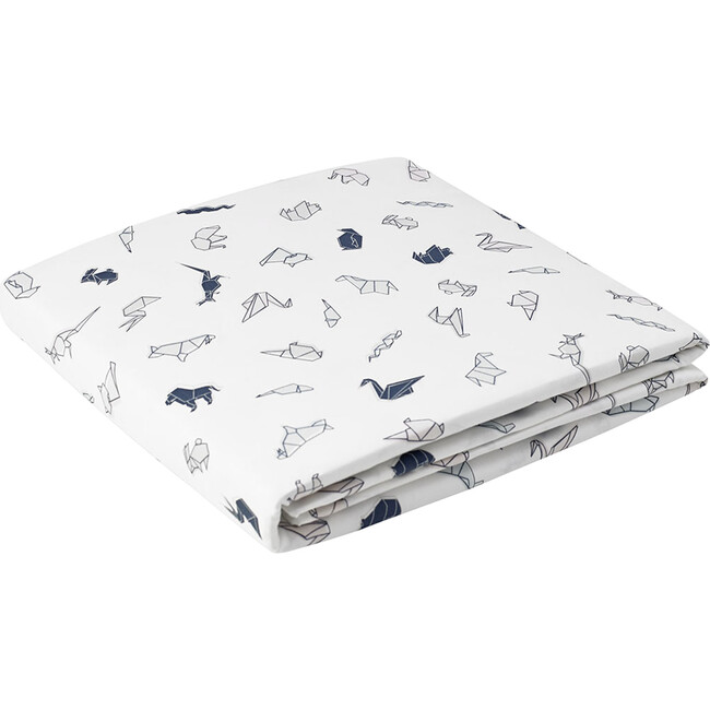 Jr. Crib Sheet, Colorful Origami