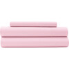 Jr. Sateen Sheet Set, Pink - Sheets - 1 - thumbnail