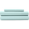 Jr. Sateen Sheet Set, Aqua - Sheets - 1 - thumbnail