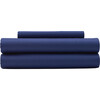 Jr. Sateen Sheet Set, Classic Navy - Sheets - 1 - thumbnail