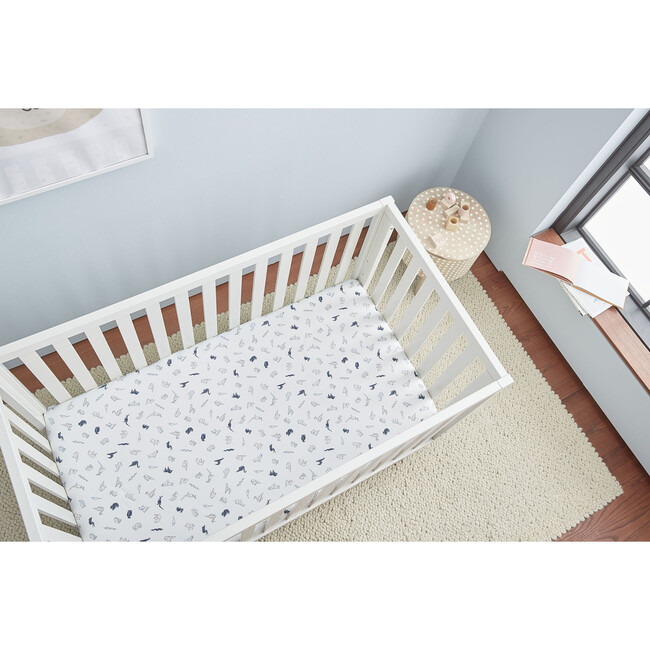 Jr. Crib Sheet, Colorful Origami - Crib Sheets - 3