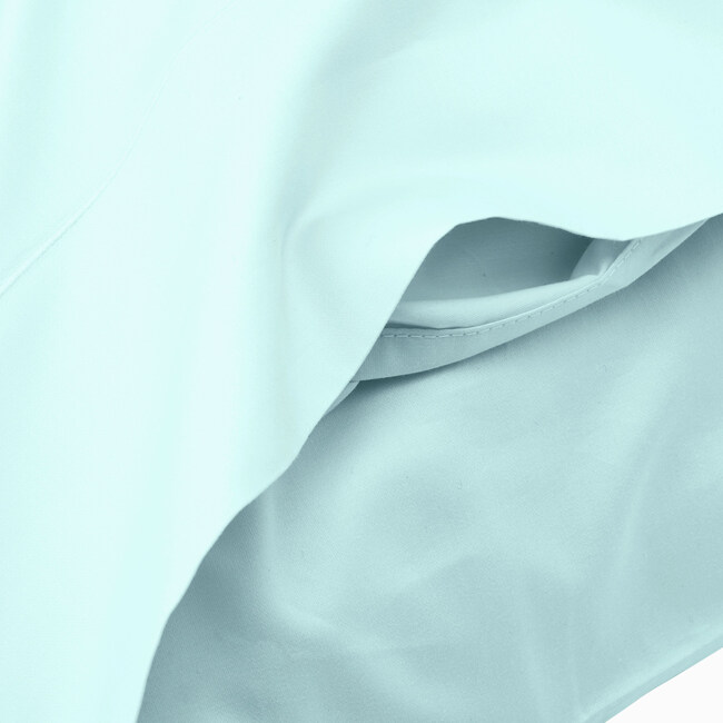 Jr. Sateen Sheet Set, Aqua - Sheets - 6