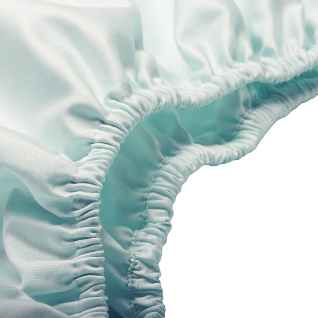 Jr. Sateen Sheet Set, Aqua - Sheets - 7