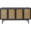 Piran Media Stand, Black - Accent Tables - 1 - thumbnail