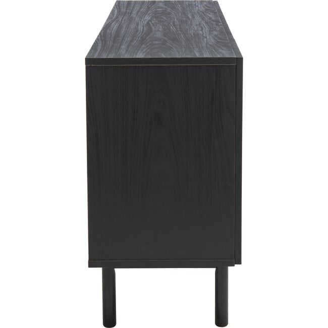 Piran Media Stand, Black - Accent Tables - 3