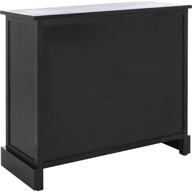 Landers 6-Drawer Storage Unit, Black/Honey - Dressers - 6