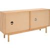 Piran Media Stand, Honey - Accent Tables - 6