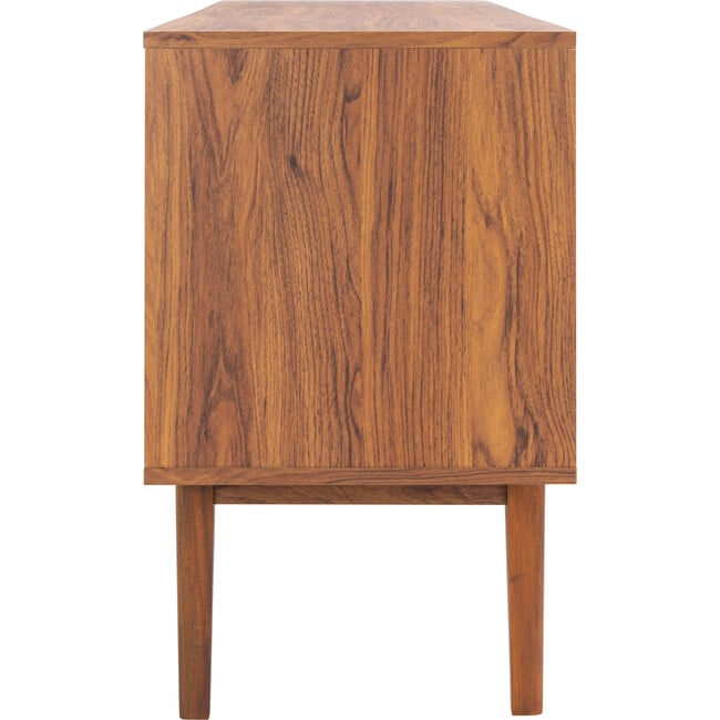 Ceu 3-Drawer Media Stand, Walnut - Accent Tables - 3