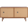 Piran Media Stand, Walnut - Accent Tables - 5