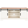 Braelynn Media Stand, Cream/Wood - Accent Tables - 1 - thumbnail