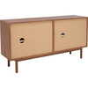 Piran Media Stand, Walnut - Accent Tables - 6