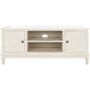 Ozark Media Stand, Cream - Accent Tables - 1 - thumbnail