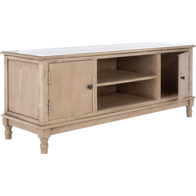 Ozark Media Stand, Sand - Accent Tables - 4