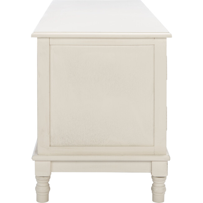 Ozark Media Stand, Cream - Accent Tables - 4