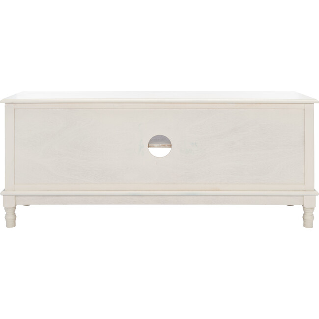 Ozark Media Stand, Cream - Accent Tables - 6