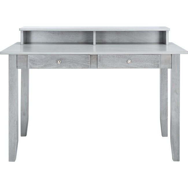 Winsome 2-Drawer Desk, Ice Grey