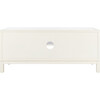 Ajana Media Stand, White/Honey - Accent Tables - 5