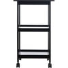 Bevin Storage Cart, Black - Accent Tables - 3