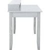 Winsome 2-Drawer Desk, Ice Grey - Desks - 3 - thumbnail