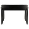 Winsome 2-Drawer Desk, Black - Desks - 6