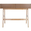 Wrigley Desk, Natural Wood - Desks - 5 - thumbnail
