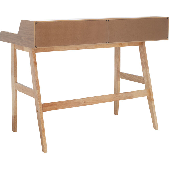 Wrigley Desk, Natural Wood - Desks - 6