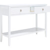 Tegan 2-Drawer Console Table, White - Accent Tables - 4