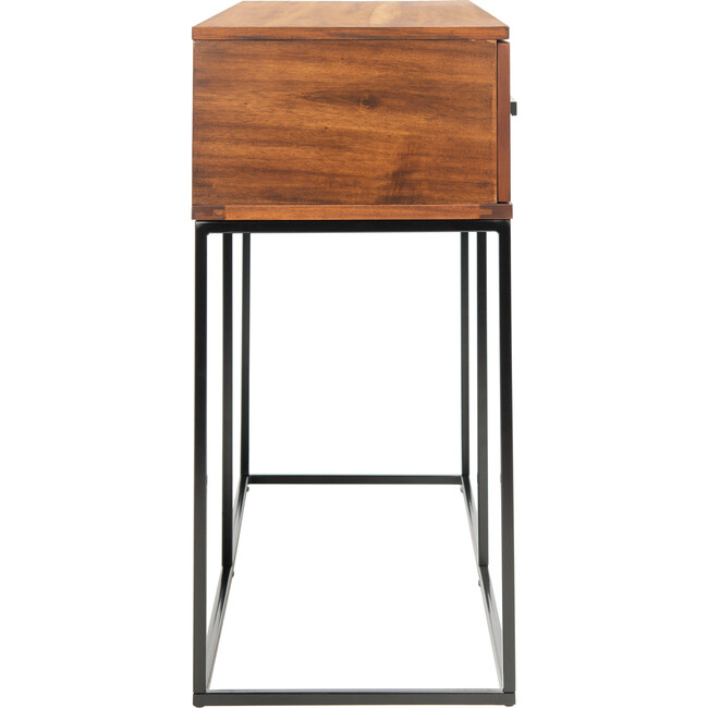 Marquise 2-Drawer Console Table, Dark Wood - Accent Tables - 3