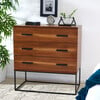 Marquise 3-Drawer Chest, Walnut - Dressers - 2