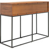 Marquise 2-Drawer Console Table, Dark Wood - Accent Tables - 6 - thumbnail