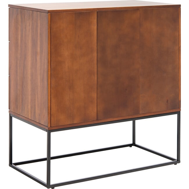 Marquise 3-Drawer Chest, Walnut - Dressers - 6