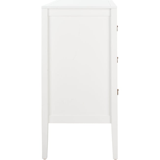 Tegan 3-Drawer Chest, White - Dressers - 6