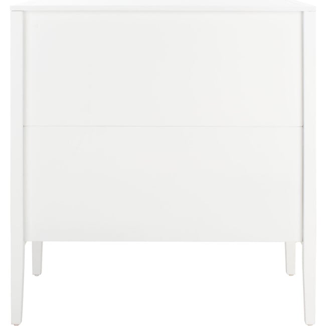 Tegan 3-Drawer Chest, White - Dressers - 7