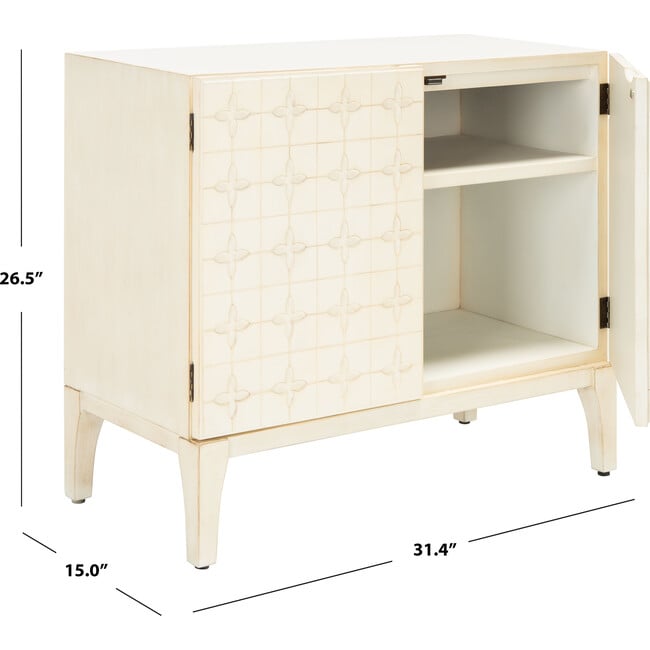 Sula Chest, Ecru - Dressers - 8