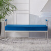 Pim Long Rectangle Bench, Blue - Accent Seating - 3