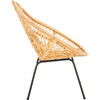 Elisa Rattan Accent Chair, Tan - Accent Seating - 4