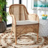 Charlie Rattan Accent Chair with Cushion - Accent Seating - 2